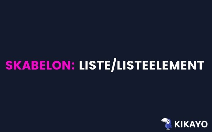 Liste.listeelement Liste.listeelement