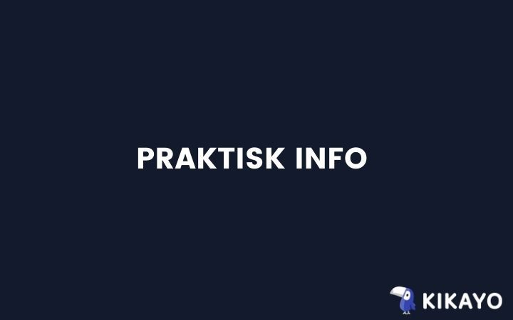 Praktisk info Praktisk info