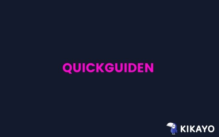 Quickguiden Quickguiden
