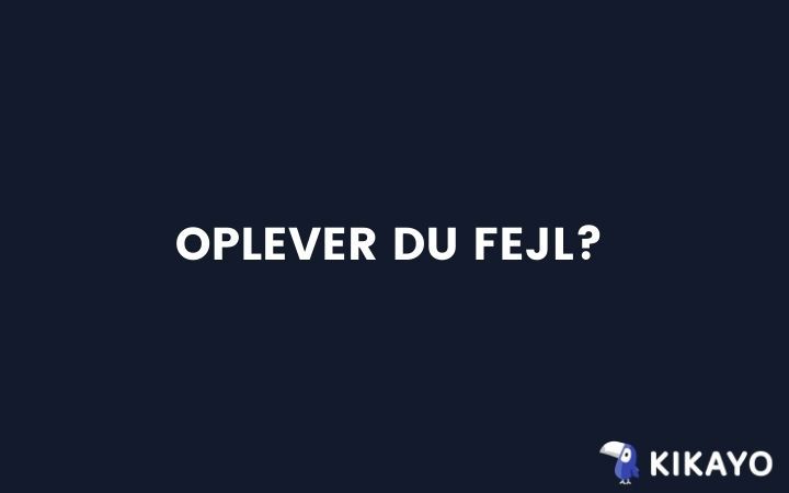Fejl
